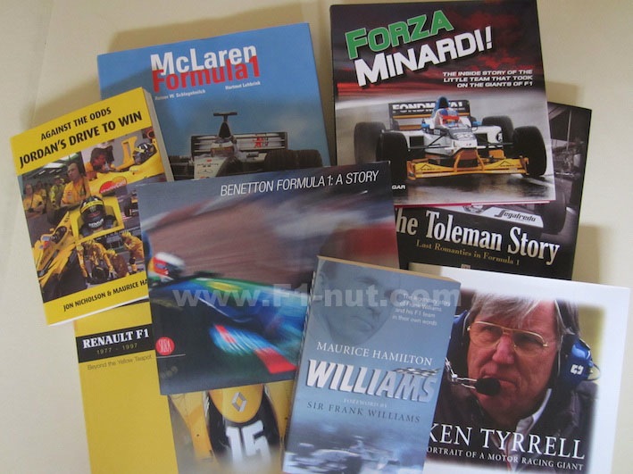 Best F1 Team Books | F1-nut.com