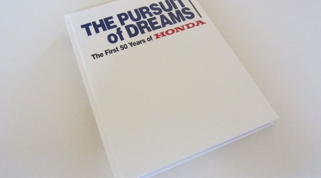 Honda The Pursuit of Dreams Book Cover