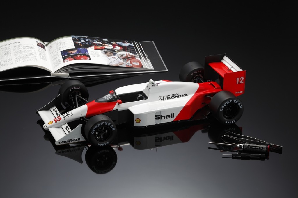 お気に入り 1/8 McLaren デアゴスティーニ SENNA MP4/4 自動車 