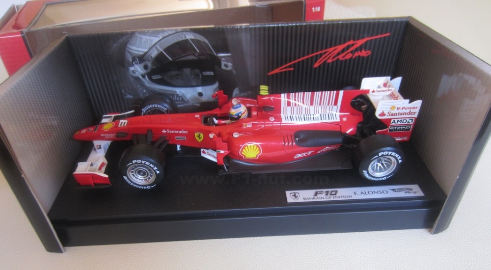 1:18 diecast review: Hotwheels Ferrari F10 | F1-nut.com