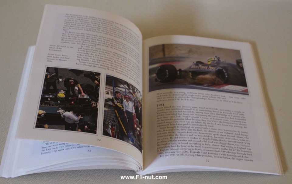 senna legend grows book pages | F1-nut.com