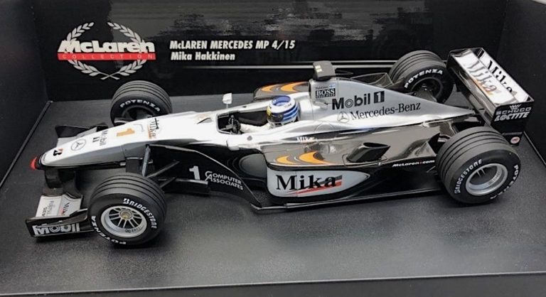 Minichamps 1:18 F1 diecast prices – Mika Häkkinen cars | F1-nut.com