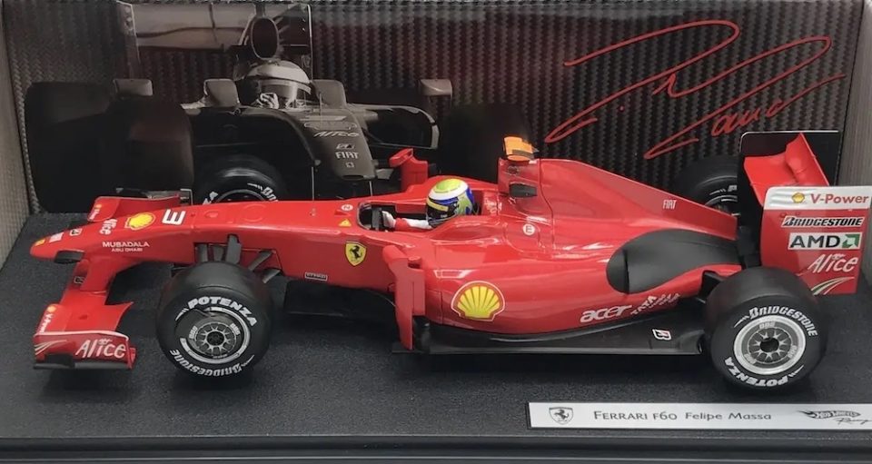 Hotwheels Ferrari F60 Massa 1:18 | F1-nut.com