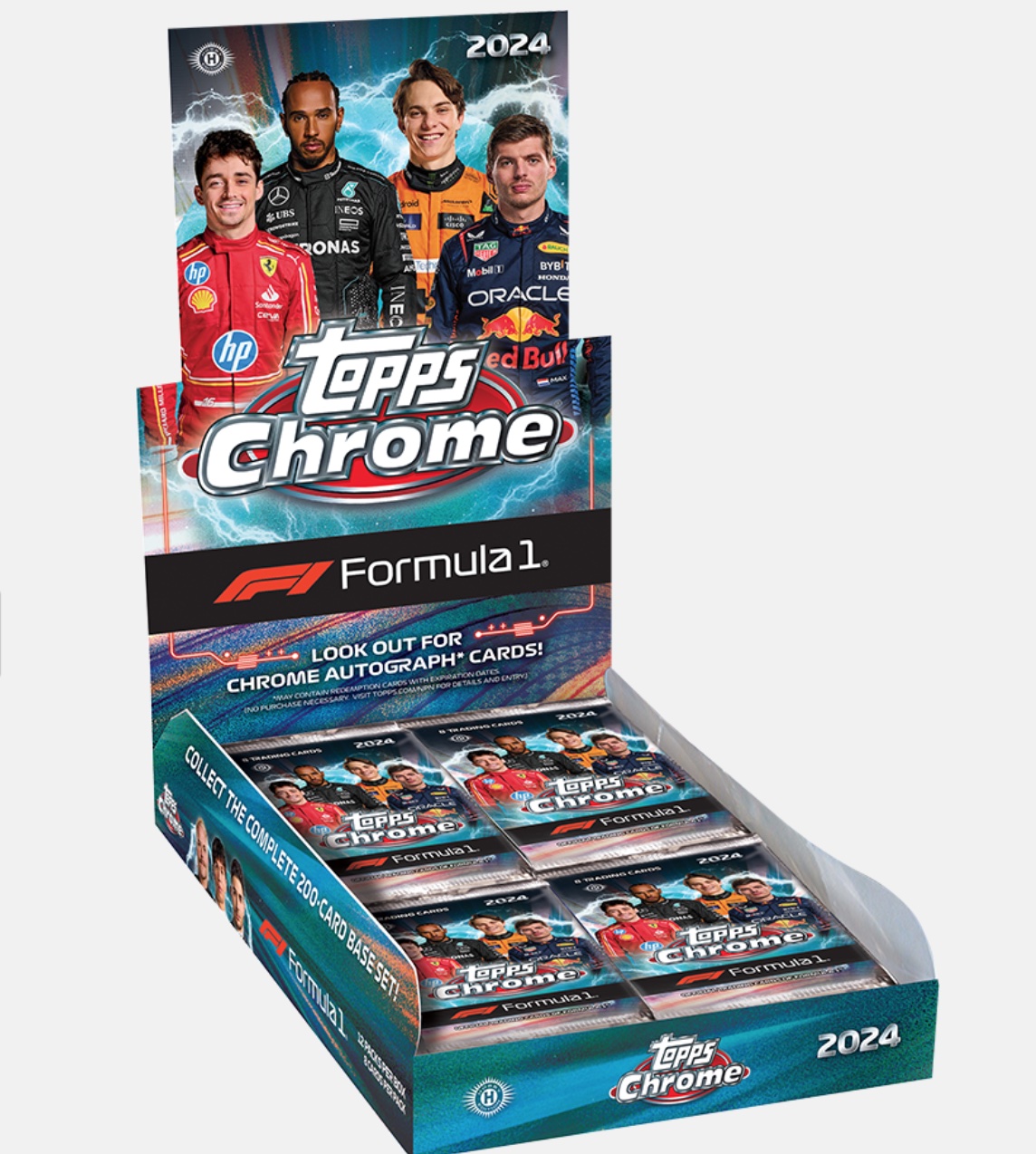 thumbnail image 2 of 2024 Topps Chrome F1 Helmet Cards - You Pick! - Mint Auto Racing Trading Card 2 of 6